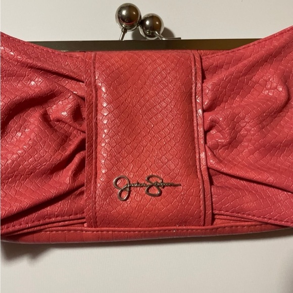 Red Clutch Bag - Picture 2 of 4